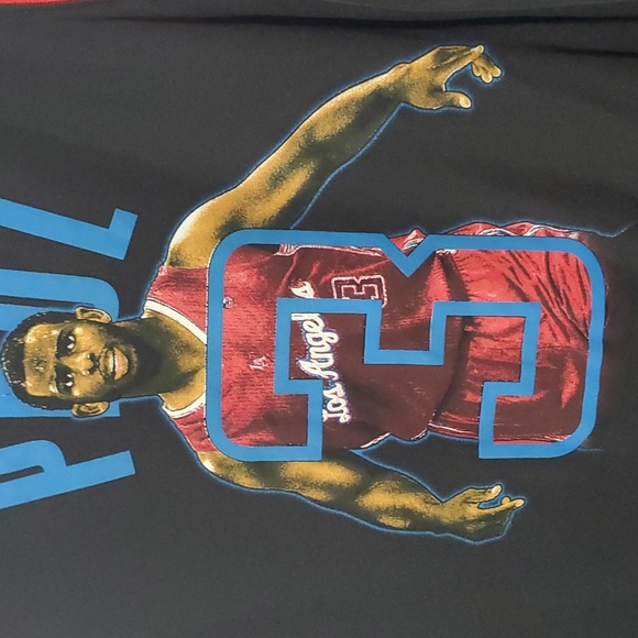 Majestic Los Angeles Clippers Chris Paul CP3 Basketball Fan Jersey Size Medium - Picture 8 of 8